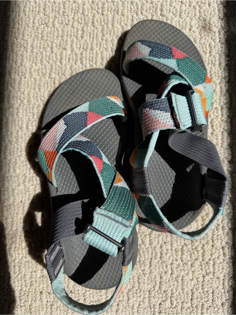 Chaco Women's Mega Z/1 Wide-Strap Classic Sandal - Mosaic size 5